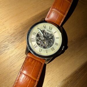 Fossil M3099 Grant Skeleton Men’s Watch